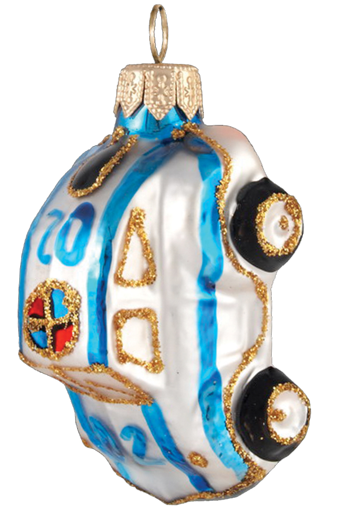 Елочное украшение Автомобиль Полиция ФУ-69/3